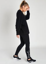 Load image into Gallery viewer, GK Script Oversized Crew - Black