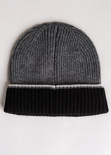 Load image into Gallery viewer, GK Shield Beanie - Black/Grey/White