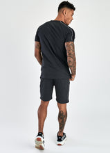 Load image into Gallery viewer, GK Retro Stripe Jersey T-Shirt - Charcoal Marl