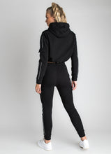 Load image into Gallery viewer, Gym King Utility Crop Hoodie - Black
