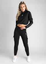 Load image into Gallery viewer, Gym King Utility Tracksuit Bottoms - Black
