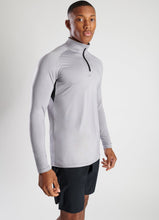Load image into Gallery viewer, GK Sport Rush 1/4 Zip Funnel Neck - Silver Grey
