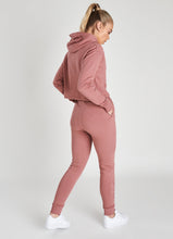 Load image into Gallery viewer, GK Script Crop Hoodie - Mauve
