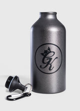 Load image into Gallery viewer, GK Frosted Aluminium Water Bottle - Grey 500Ml

